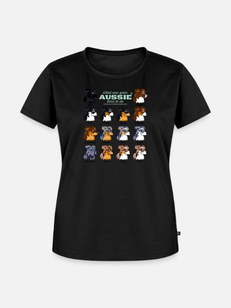 Aussie Farben - Frauen Premium Bio T-Shirt - Schwarz