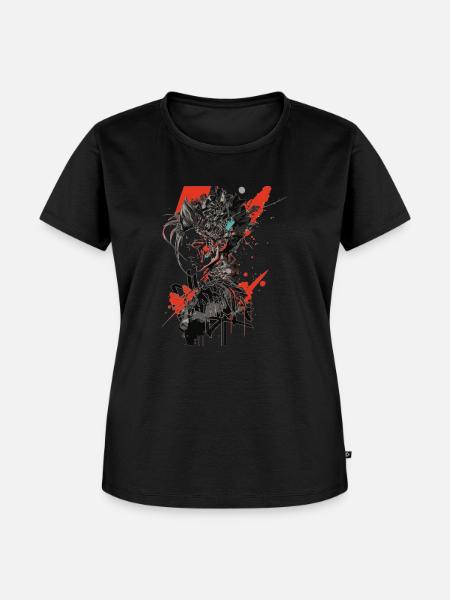 Graffiti-Kultur - Frauen Premium Bio T-Shirt - Schwarz