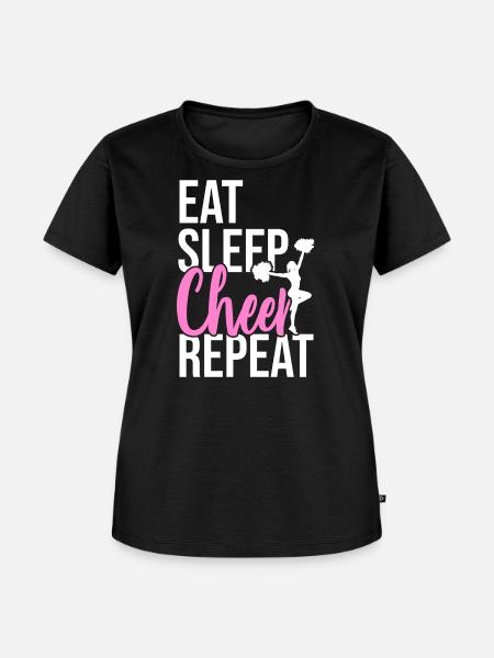 Cheerleading - Frauen Premium Bio T-Shirt - Schwarz