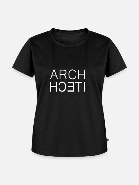Architektur - Frauen Premium Bio T-Shirt - Schwarz