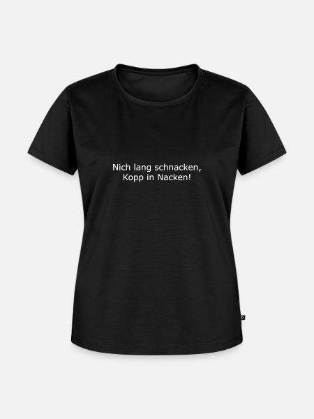 Der echte Norden - Frauen Premium Bio T-Shirt - Schwarz