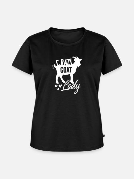 Chèvre - T-shirt Premium bio Femme - noir