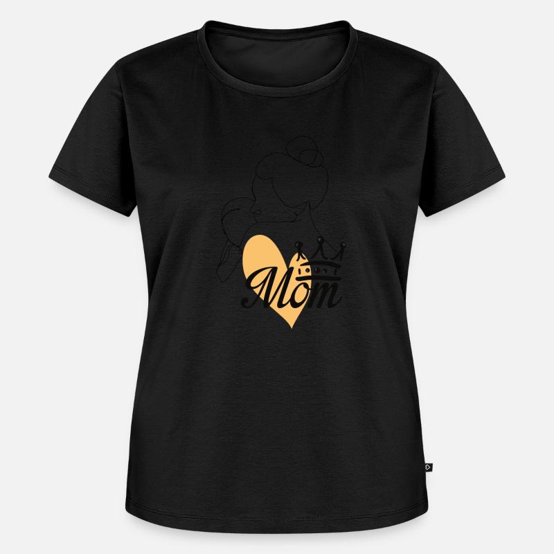 Die Liebe einer Mutter - Frauen Premium Bio T-Shirt - Schwarz
