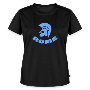 ROME - T-shirt Premium bio Femme - noir - Devant - Selfina (174cm)