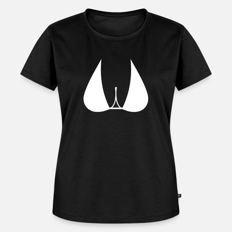 Bikini Breasts Bust Gift Idea - Women's Premium Organic T-shirt - black