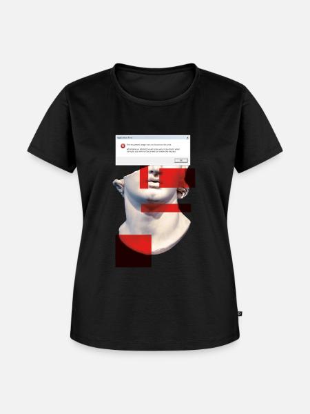 Error 2 - Frauen Premium Bio T-Shirt - Schwarz