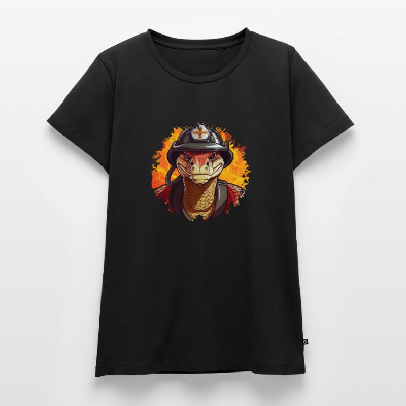 Brigade de pompiers de Python / Python pompier T-shirt Premium bio Femme