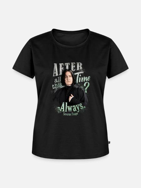 Harry Potter Serverus Snape Always. - Frauen Premium Bio T-Shirt - Schwarz