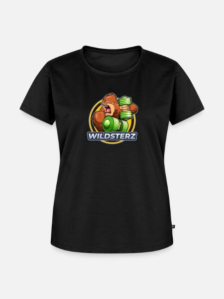 Wildsterz - Kong - Frauen Premium Bio T-Shirt - Schwarz