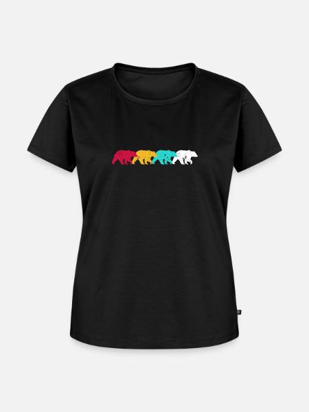 Trägt - Frauen Premium Bio T-Shirt - Schwarz