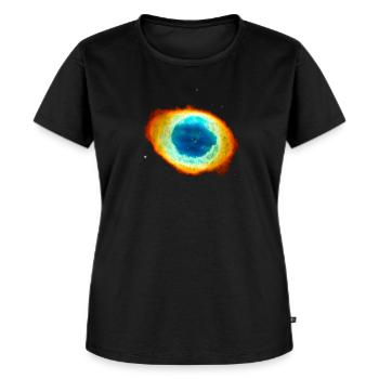 Helix Nebula, Eye of God, Aquarius, Space, Galaxy - Women's Premium Organic T-shirt - black - Front - Selfina (174cm)