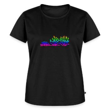 Idée de cadeau de tatouage tribal de plongeur corail maori - T-shirt Premium bio Femme - noir - Devant - Selfina (174cm)