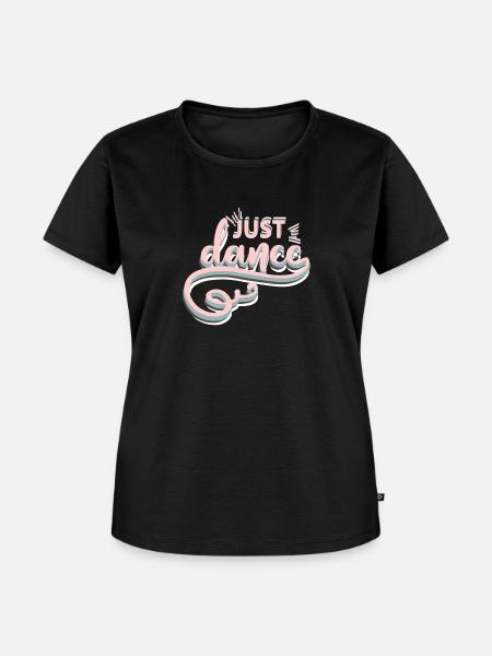 Just Dance! - Frauen Premium Bio T-Shirt - Schwarz