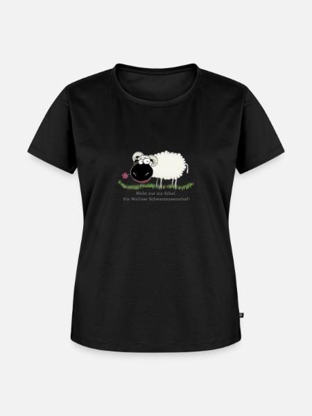 Schwarznasenschaf - Frauen Premium Bio T-Shirt - Schwarz