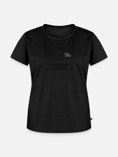Urban Peoples Problems Feinstaub - Frauen Premium Bio T-Shirt - Schwarz