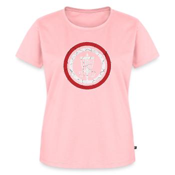 Disc Golf - T-shirt Premium bio Femme - rose - Devant - AI Model Female 172 dark (172cm)
