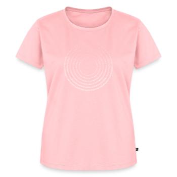 Dotted Circle - Fading White - Women's Premium Organic T-shirt - rose - Front - AI Model Female 172 dark (172cm)