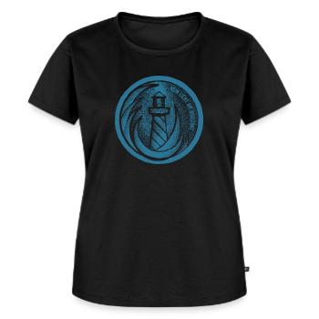 Kein Licht am Horizont - Women's Premium Organic T-shirt - black - Front - Selfina (174cm)