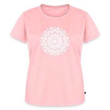 Psychedelischer Lebensstil - Frauen Premium Bio T-Shirt - Rosa - Vorne - AI Model Female 172 dark (172cm)