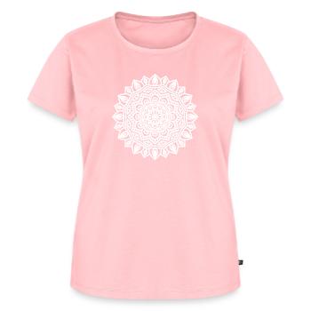 Vie zen - T-shirt Premium bio Femme - rose - Devant - AI Model Female 172 dark (172cm)