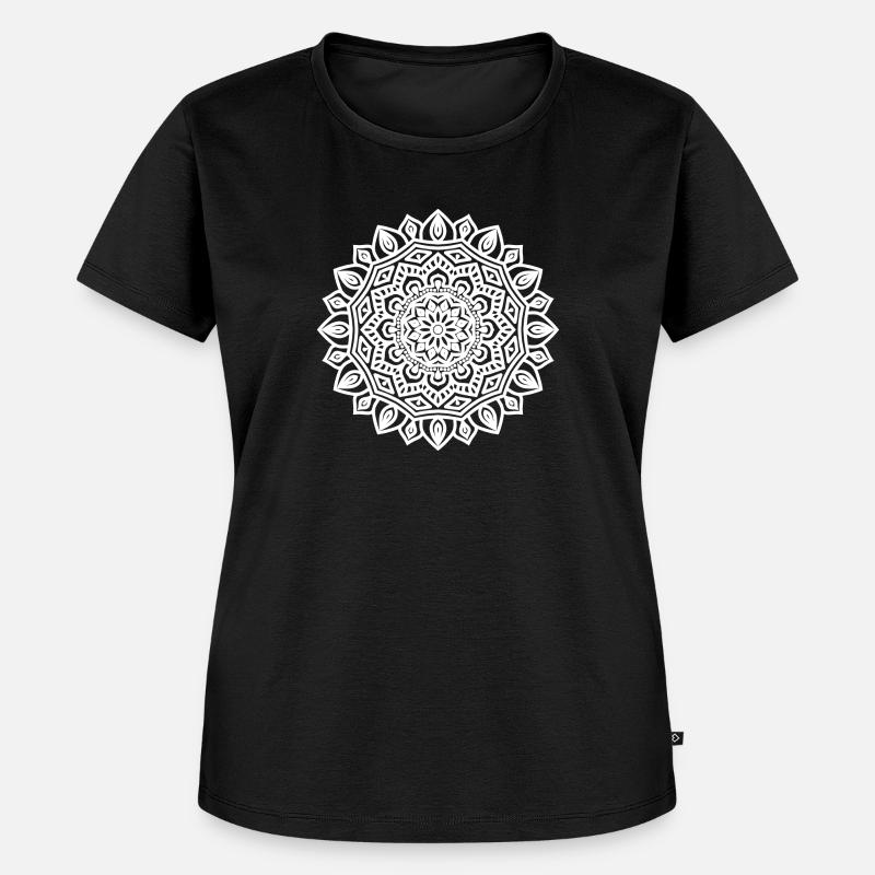 Zen-Leben - Frauen Premium Bio T-Shirt - Schwarz