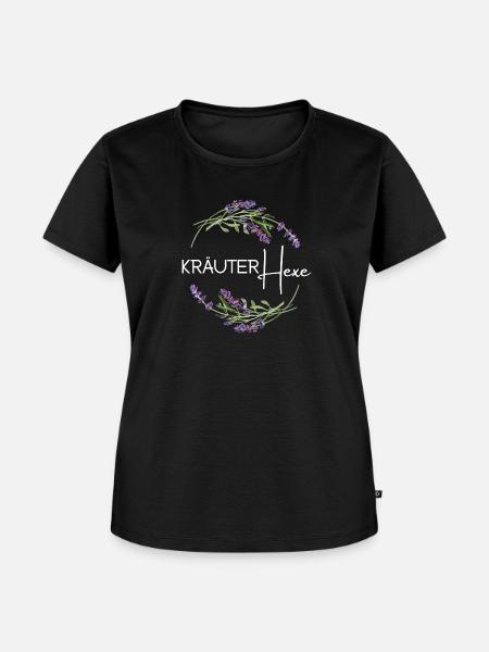 Kräuterhexe - Frauen Premium Bio T-Shirt - Schwarz