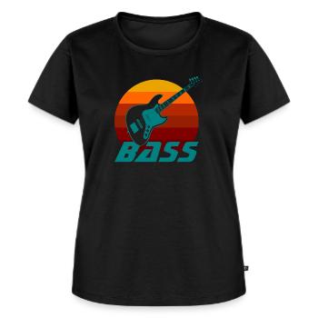 CofS - Basse 2 - T-shirt Premium bio Femme - noir - Devant - Selfina (174cm)