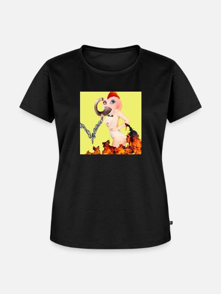 Bad Girl - Frauen Premium Bio T-Shirt - Schwarz