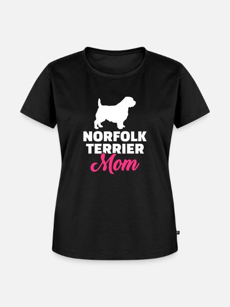Norfolk Terrier - Frauen Premium Bio T-Shirt - Schwarz