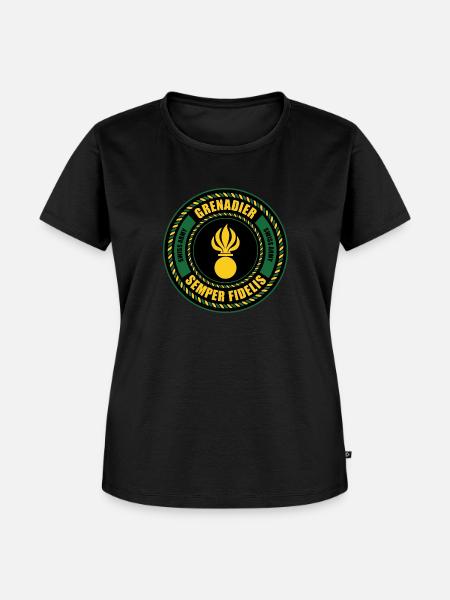 Grenadier - Frauen Premium Bio T-Shirt - Schwarz