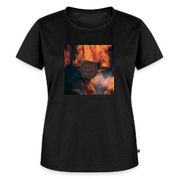 Dreams - Frauen Premium Bio T-Shirt - Schwarz - Vorne - Selfina (174cm)