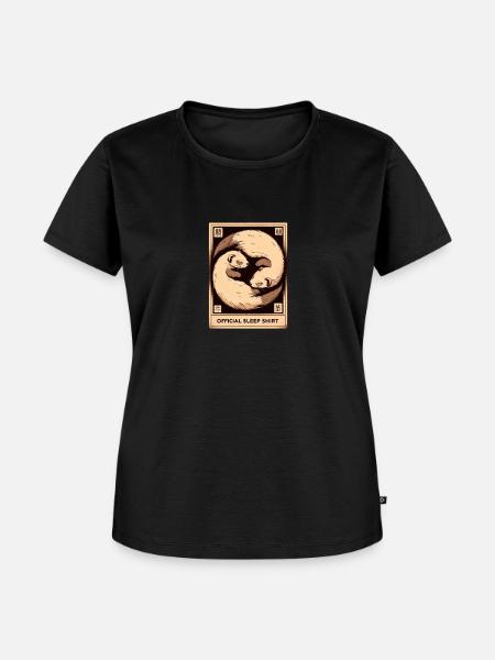 Nap Pals - Frauen Premium Bio T-Shirt - Schwarz