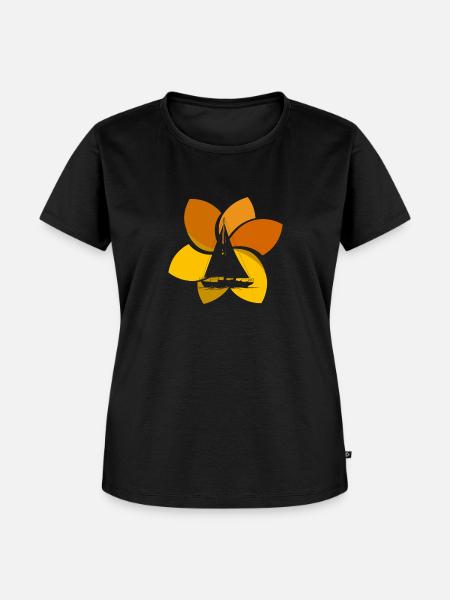 Segelboote Segler Boot - Frauen Premium Bio T-Shirt - Schwarz