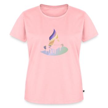 Pianist Orchestra - Women's Premium Organic T-shirt - rose - Front - AI Model Female 172 dark (172cm)