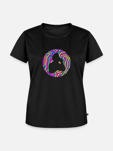 Stimme Karaoke Chor - Frauen Premium Bio T-Shirt - Schwarz