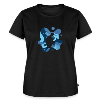 Instrument à vent jazz - T-shirt Premium bio Femme - noir - Devant - Selfina (174cm)