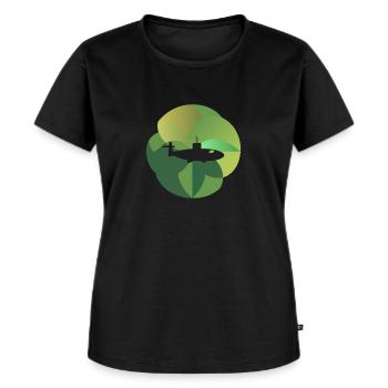 Submarine Underwater - Women's Premium Organic T-shirt - black - Front - Selfina (174cm)
