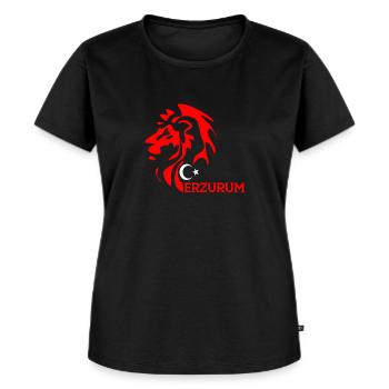 Erzurum - Women's Premium Organic T-shirt - black - Front - Selfina (174cm)