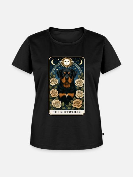 Rottweiler - Frauen Premium Bio T-Shirt - Schwarz