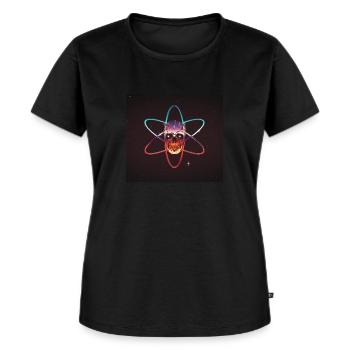 Galaxy Skull - Women's Premium Organic T-shirt - black - Front - Selfina (174cm)