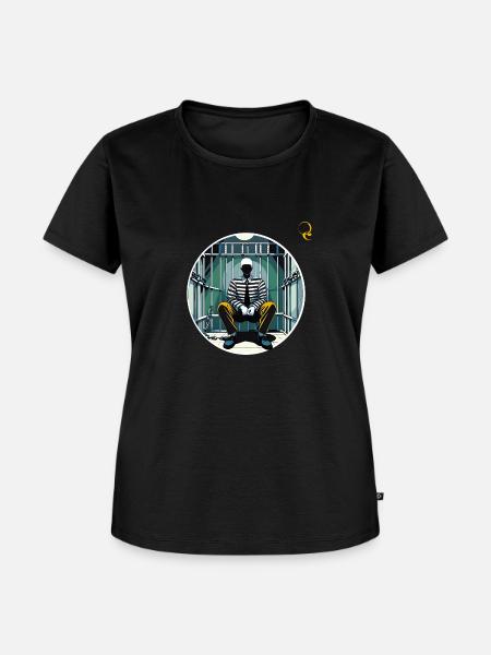 NICHT ABSCHALTEN - Frauen Premium Bio T-Shirt - Schwarz