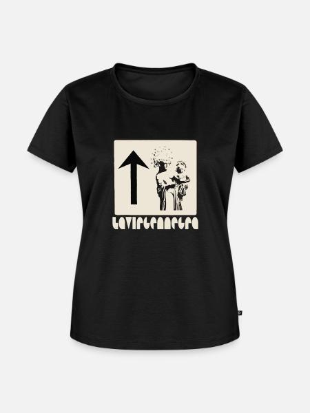 Madonna negra - Frauen Premium Bio T-Shirt - Schwarz