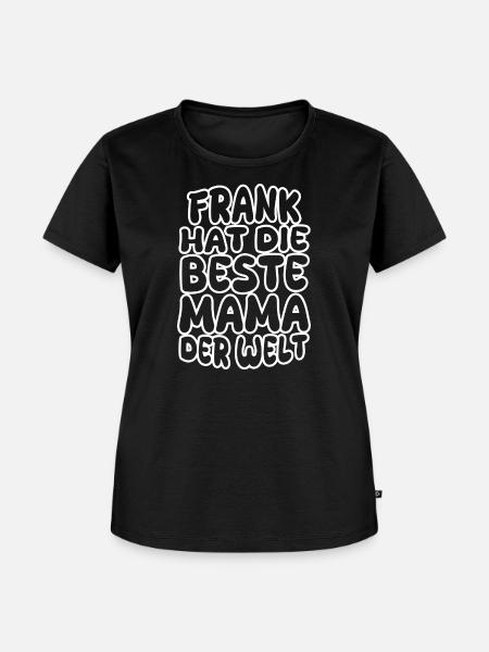 Geschenk für Frank - Frauen Premium Bio T-Shirt - Schwarz