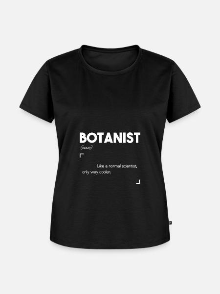 Botaniker - Frauen Premium Bio T-Shirt - Schwarz