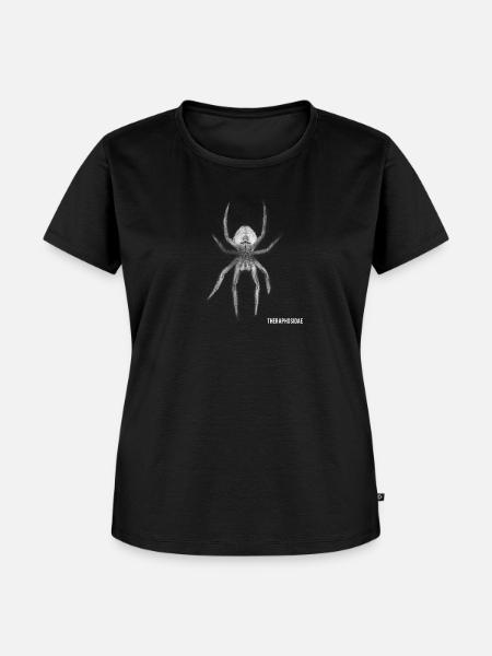 Vogelspinne spinne Insekt - Frauen Premium Bio T-Shirt - Schwarz