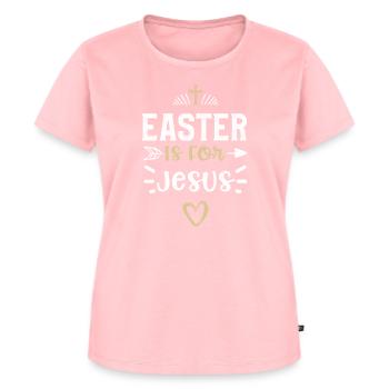 Easter Is For Jesus - Jesus - Women's Premium Organic T-shirt - rose - Front - AI Model Female 172 dark (172cm)