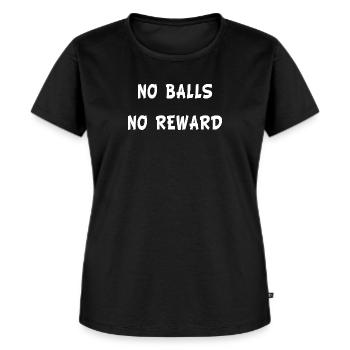 Mut, Mut - Frauen Premium Bio T-Shirt - Schwarz - Vorne - Selfina (174cm)