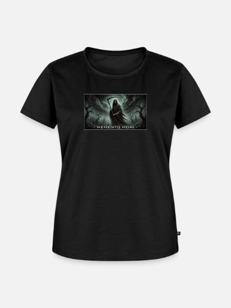 Tod - Frauen Premium Bio T-Shirt - Schwarz
