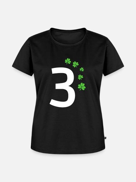 3 - Frauen Premium Bio T-Shirt - Schwarz