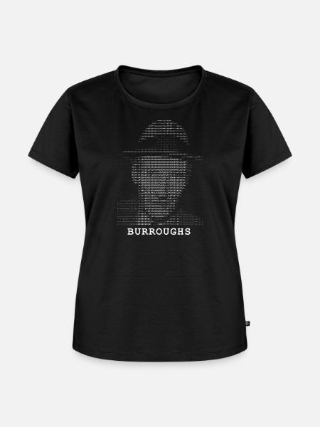William S. Burroughs - Frauen Premium Bio T-Shirt - Schwarz